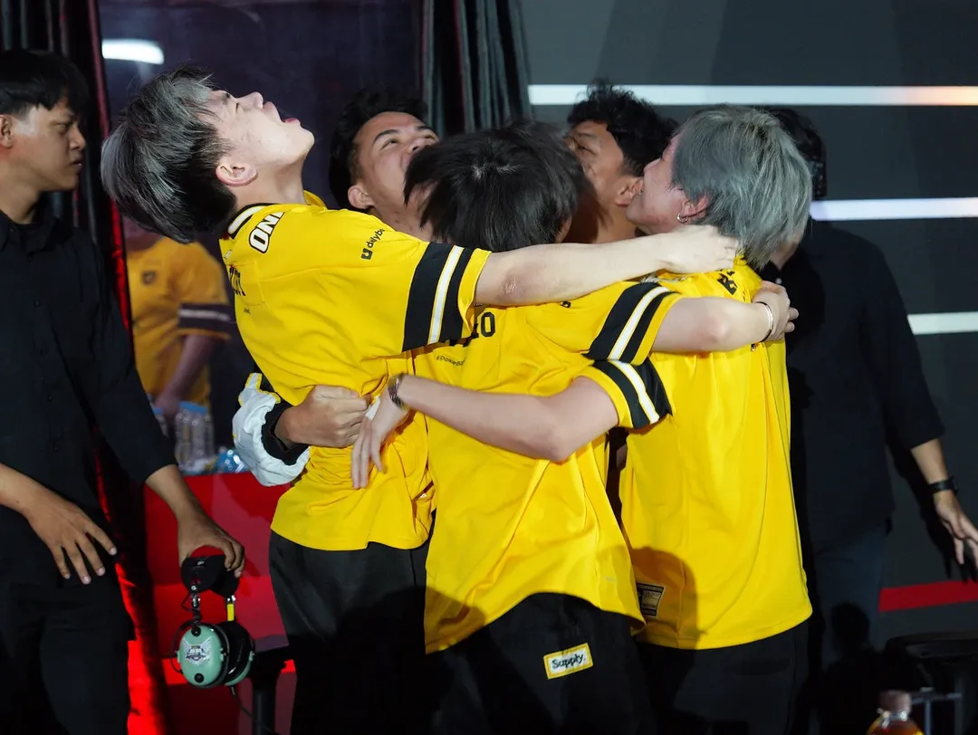 ONIC Esports championship celebration